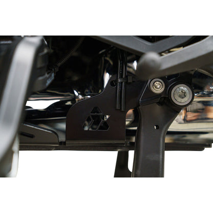Tusk Quiet Glide Adventure Skid Plate Black FITS: BMW R1300GS R1300 GS 2024-2025 MOUNTING BRACKET