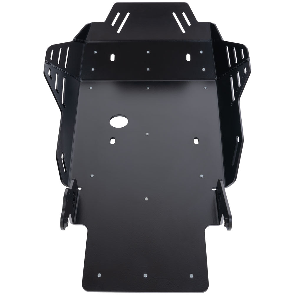 Tusk Quiet Glide Adventure Skid Plate Black FITS: BMW R1300GS R1300 GS 2024-2025 UNDERSIDE VIEW