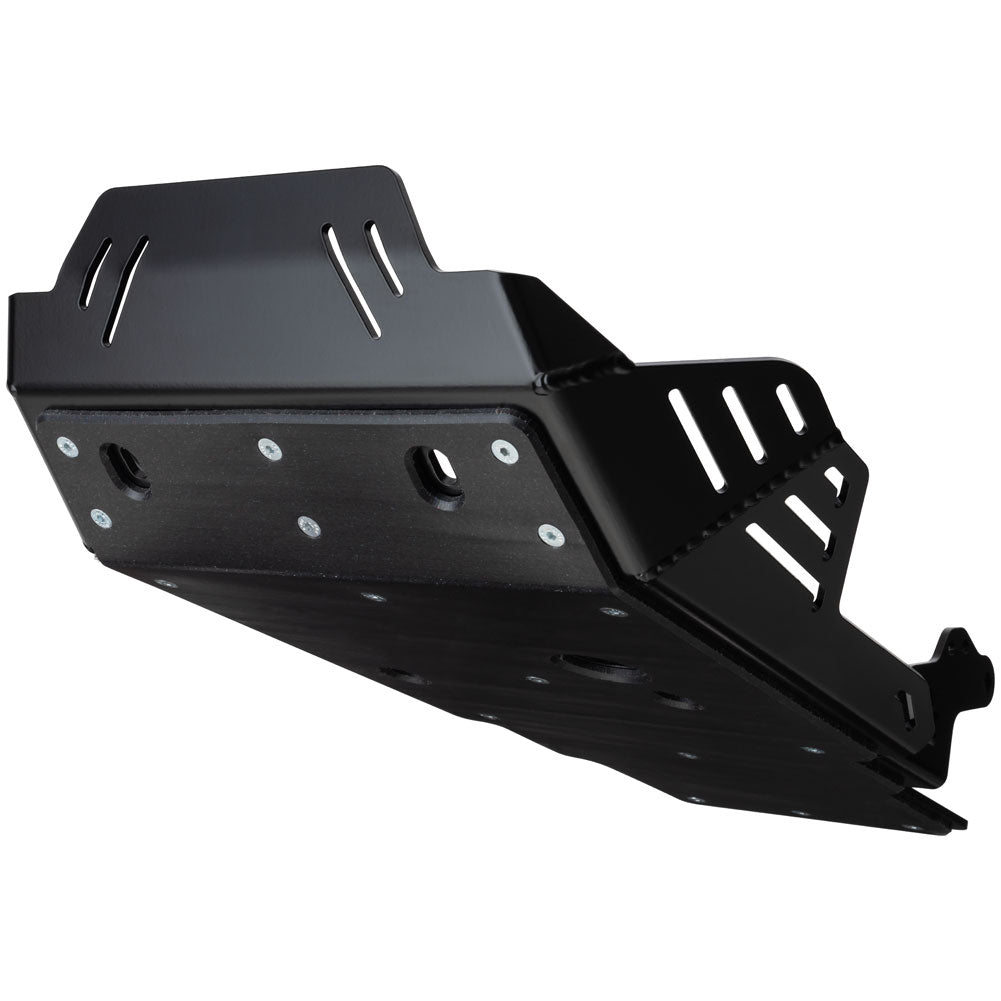 Tusk Quiet Glide Adventure Skid Plate Black FITS: BMW R1300GS R1300 GS 2024-2025 SIDE PROFILE