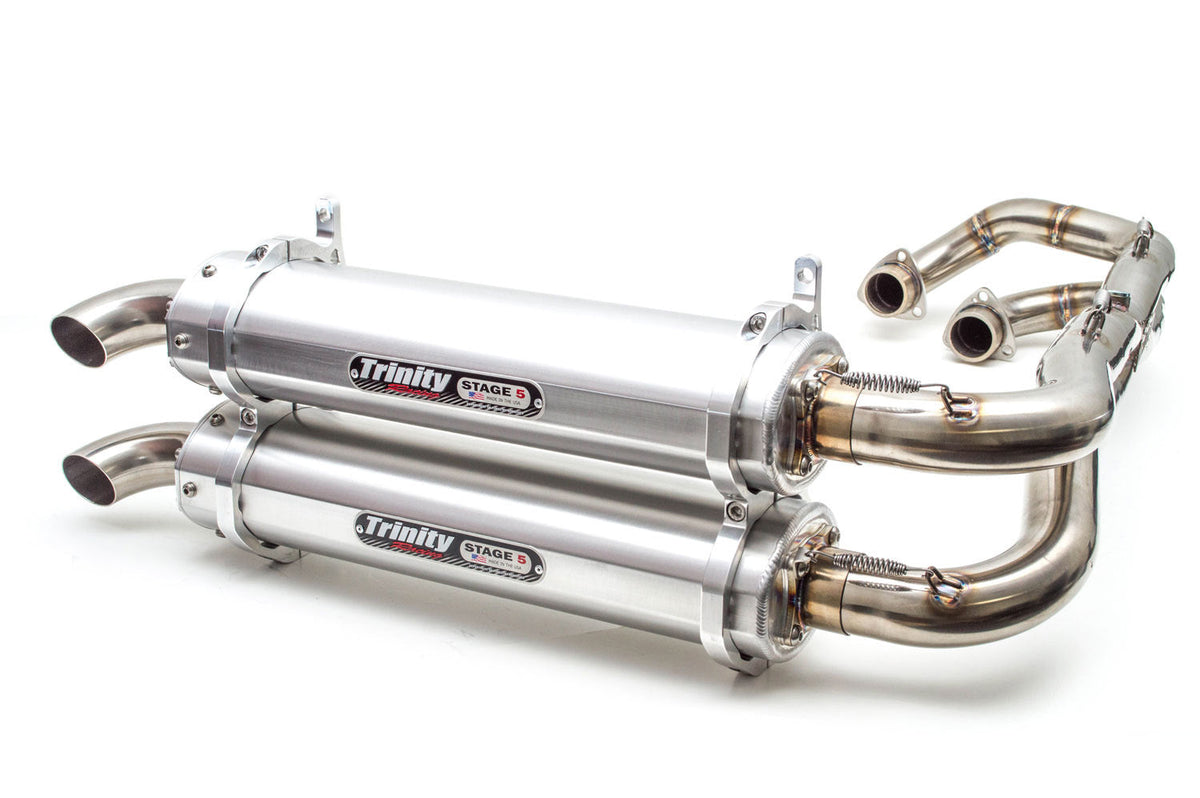 Trinity Racing Quiet Core Trinity Racing RZR GENERAL 1000/1000S DUAL FULL SYSTEM – BFE Offroad